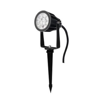 Mi-Light TUINSPOT 6W RGB+CCT  IP65 Zwart, Verzenden, Nieuw, Netvoeding