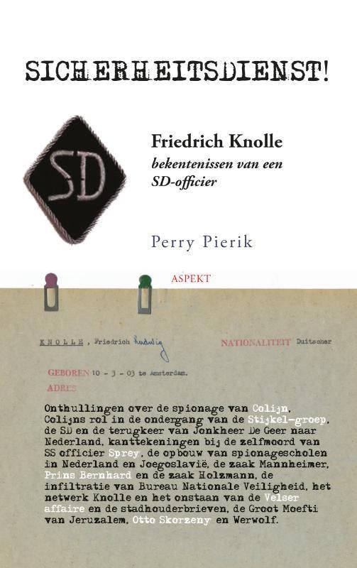 Sicherheitsdienst! | Perry Pierik | Nieuw, Boeken, Overige Boeken, Nieuw, Verzenden