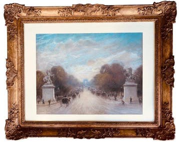 André Sinet ((1867-1923) - A Post - Impressionist View of