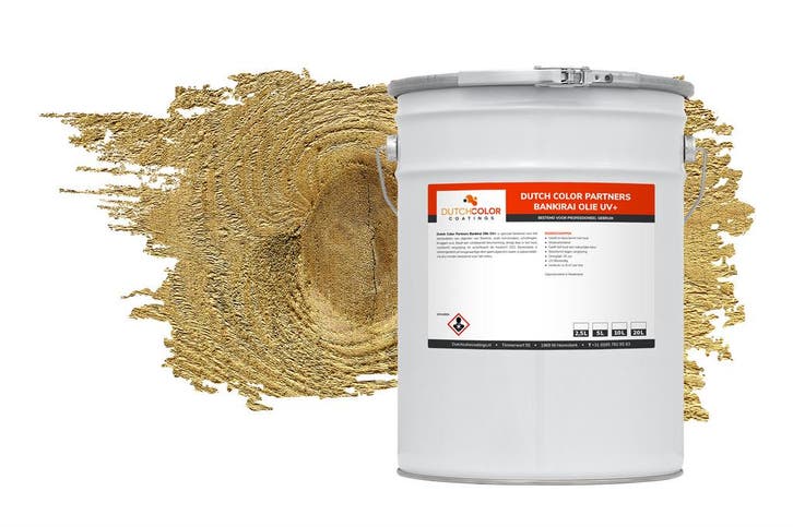 DCC Bankirai Olie UV+ Blank | Naturel 2.5L, Doe-het-zelf en Bouw, Verf, Beits en Lak, Nieuw, Verzenden