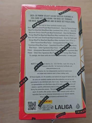 2025/26 Panini Select Parallel card, Insert card, Blaster, Nieuw