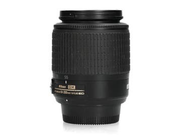 Nikon AF-S 55-200mm f/4-5.6 G ED DX - Zoomlens, Ophalen of Verzenden, Zo goed als nieuw