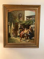 Scuola italiana (XX), da Domenico Morelli - Serenata, Antiek en Kunst