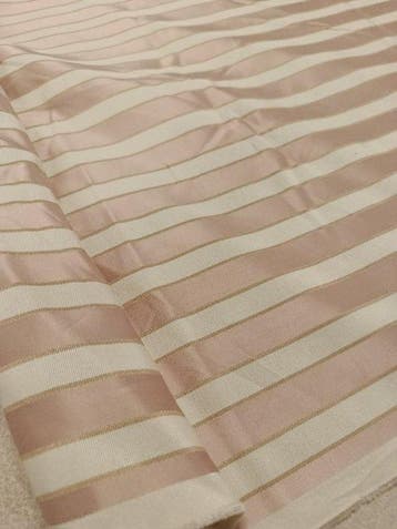 Pregiato tessuto darredo a righe vintage - Meubelstof - 510