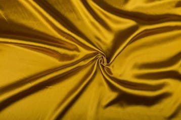 Goud satijn stof, Overige kleuren, 120 cm of meer, Ophalen of Verzenden, Satijn of Zijde