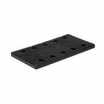 Hamach Rubber schuurzool ZONDER KLITTENBAND 115 x 225mm voor, Doe-het-zelf en Bouw, Verzenden, Nieuw