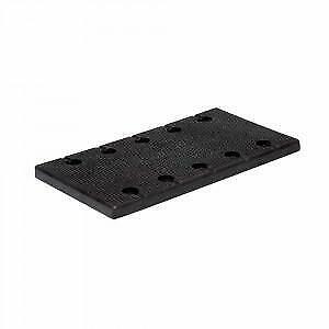 Hamach Rubber schuurzool ZONDER KLITTENBAND 115 x 225mm voor, Doe-het-zelf en Bouw, Gereedschap | Machine-onderdelen en Toebehoren