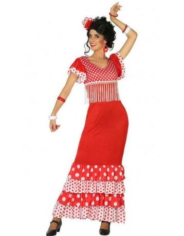 Spaanse jurk flamenco, Ophalen of Verzenden, Nieuw