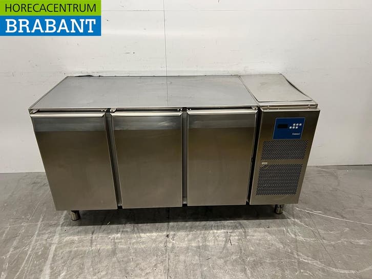 RVS Koelwerkbank 3 Deuren 161 cm 230V Horeca, Zakelijke goederen, Horeca | Keukenapparatuur, Ophalen of Verzenden