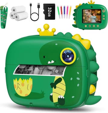 Kindercamera 1080p + 32GB | Retour deal | 40% korting, Verzenden, Zo goed als nieuw, Elektronica, Met geluid