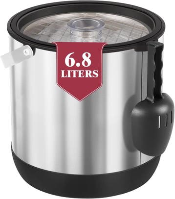 IJsemmer 6,8L RVS | Retour deal | 33% korting, Verzenden, Zo goed als nieuw