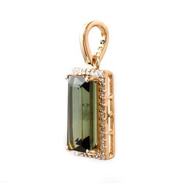 Zonder minimumprijs - Hanger - 14 karaat Geel goud - 2.34ct.
