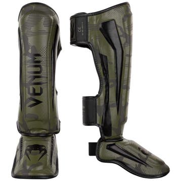 Venum Elite Scheenbeschermers Khaki Camo, Sports & Fitness, Verzenden