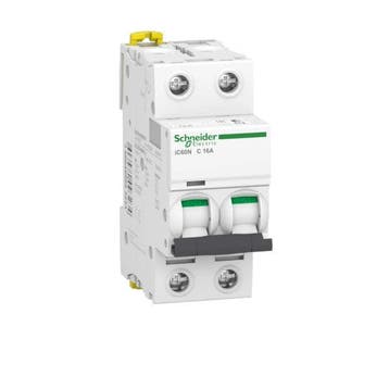 Bieden: Schneider Electric Acti9 iC60N Circuit Breaker C10A, Ophalen of Verzenden, Nieuw