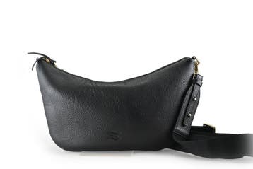 Crinkles Schoudertas Zwart, Handtassen en Accessoires, Verzenden, Zo goed als nieuw, Zwart