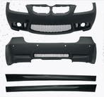 BMW E90 05-08 M3-stijl bodykit – 4-uitlaat + sideskirts, Auto-onderdelen, Nieuw, Voor, BMW, Bumper