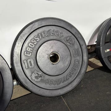 Lifemaxx - Crossmaxx - Halterschijven - Bumper Plates - 1,5, Ophalen of Verzenden, Overige typen