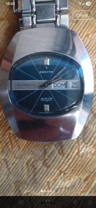 Zenith - 757D339 - Heren - 1970-1979