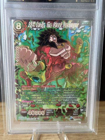 Dragon Ball Super - Broly SCR Graded card - AP Grading, Nieuw