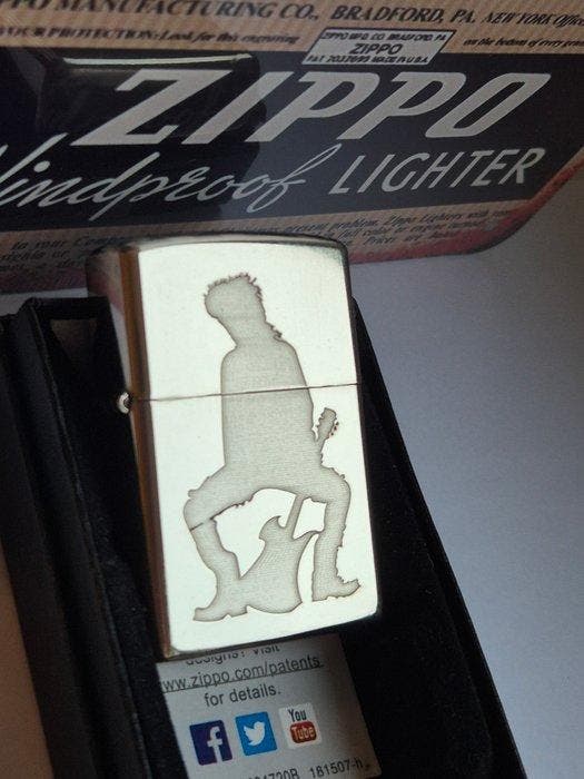 Zippo - Zippo Rocks - Zonder minimumprijs - Aansteker -, Verzamelen, Rookartikelen, Aanstekers en Luciferdoosjes