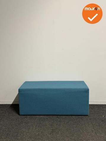 Rohde & Grahl - Poef - 110x45x45cm - Blauw, Ophalen of Verzenden, Stoel