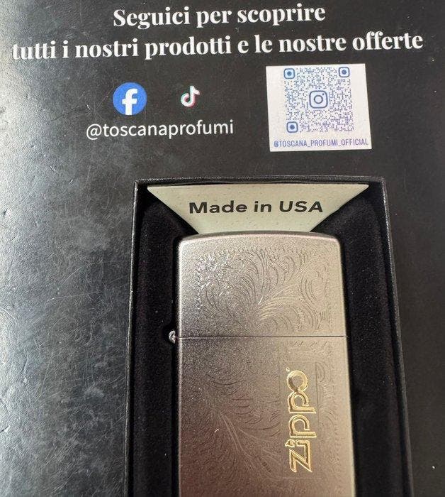 Zippo - Zonder minimumprijs - Aansteker - Staal, Verzamelen, Rookartikelen, Aanstekers en Luciferdoosjes