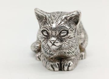 Magrino - A. Lucchesi - Miniatuur figuur - Gattino - .925
