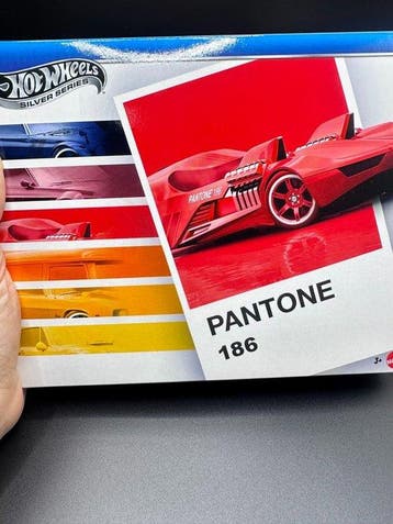 Hot Wheels 1:64 - Modelauto (6) - Pantone 6-car Hot Wheels, Nieuw