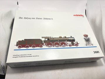 Märklin H0 - 2881 - Stoomlocomotief met tender (1) - Hofzug, Nieuw