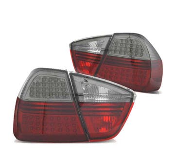 FEUX ARRIÈRE BMW E90 05-08 LED ROUGE FUMÉ 4 PORTES, Verzenden, Neuf