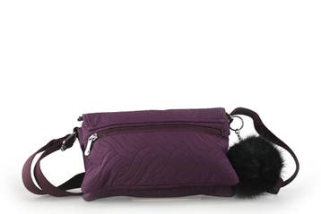 Kipling Schoudertas Paars, Verzenden, Zo goed als nieuw, Paars