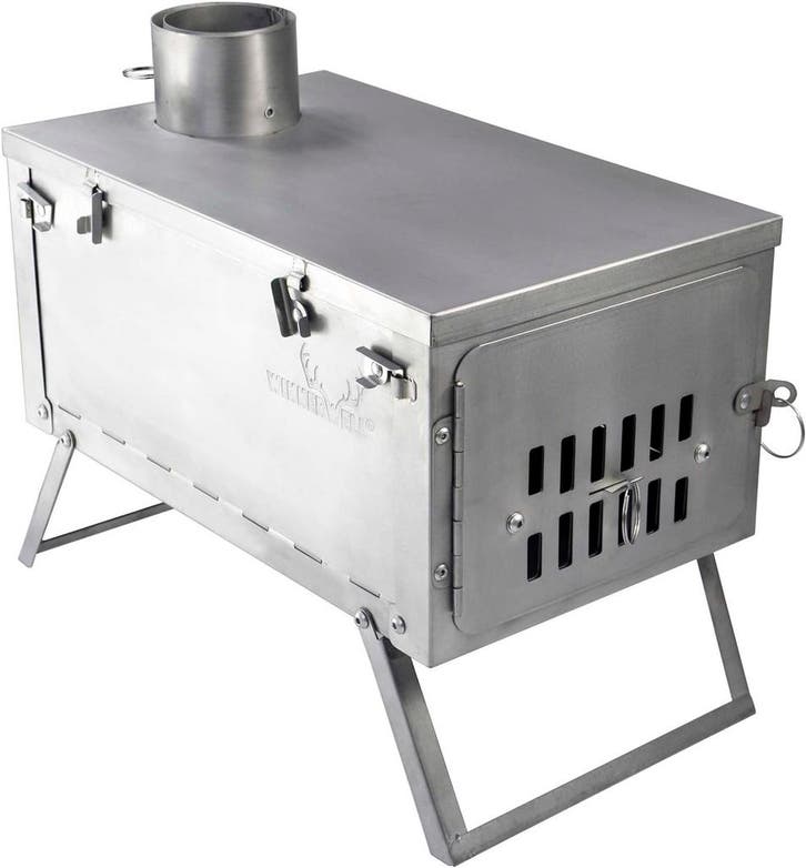 Titanium houtkachel - Tent kachel - Camping kachel - Winnerw, Caravanes & Camping, Meubles de camping, Envoi