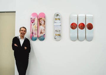Jeff Koons (1955) - Three Ball 50/50 Tank (Two Spalding Dr.