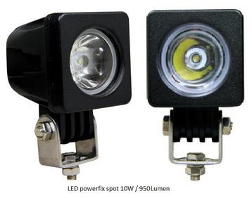 10W / 950 Lumen LED SPOT licht tbv MOTOREN vrachtwagen en br, Verzenden