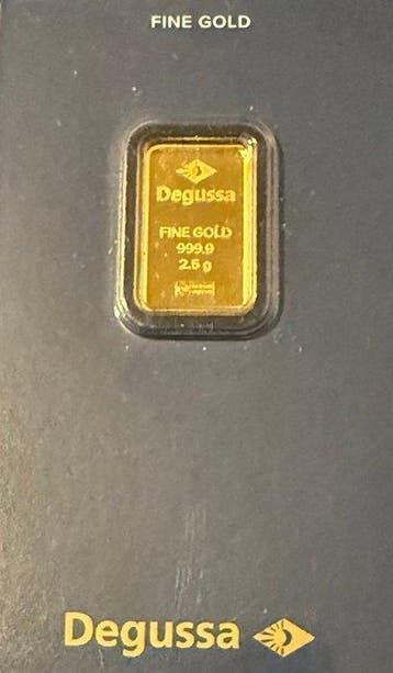 2,5 gram - Goud .999 - Verzegeld en met certificaat