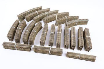 Fleischmann H0 - 6101/6120/6138/6125 - Voie ferrée pour, Hobby en Vrije tijd, Nieuw