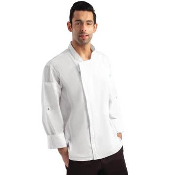 Koksbuis | URBAN HARTFORD | Polyester/Katoen | Wit | Lange, Verzenden, Nieuw in verpakking