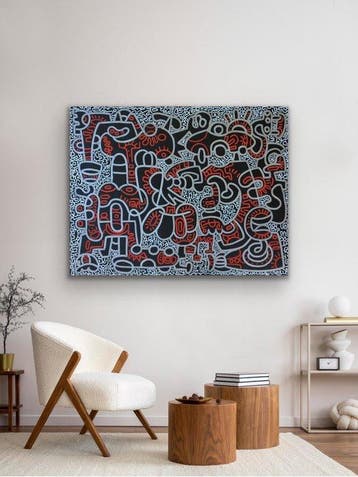 Frantisek Florian - REPRE-KA XXL, Antiek en Kunst, Kunst | Schilderijen | Modern