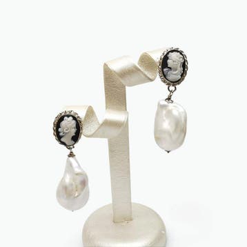 Parel - Argento 925 - Oorbellen - perle edison