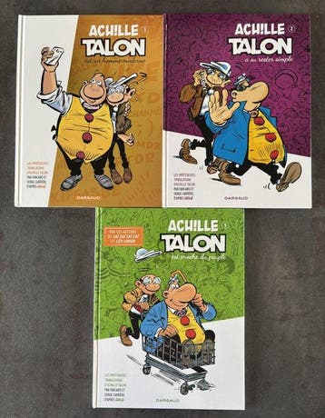 Les Impétueuses Tribulations dAchille Talon T1 à T3 + 3x
