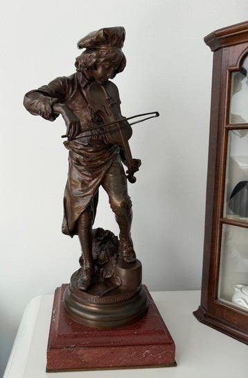 Adrien Etienne Gaudez (1845-1902) - Sculpture, Lulli Enfant