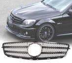 CALANDRE MERCEDES W204 07-11 LOOK AMG NOIR BRILLANT, Verzenden
