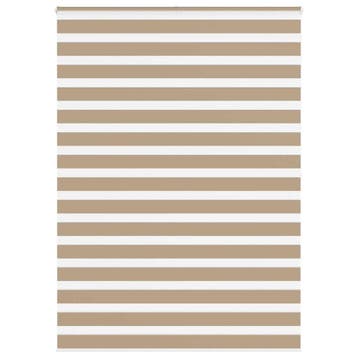 vidaXL Zebra Blind 160x200 cm stofbreedte 155,9 cm polyester, Verzenden