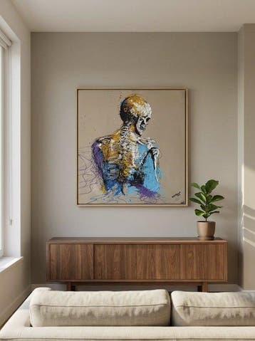 Néo Pablo - Fractured Within – 100% Original Artwork by Neo