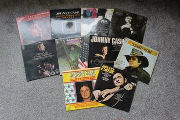 Johnny Cash - 10 Albums - Diverse titels - LP albums, Nieuw in verpakking