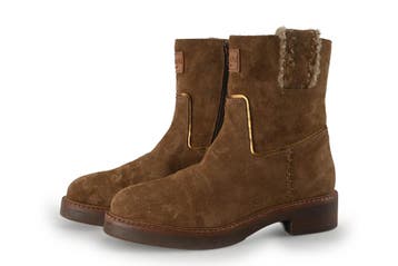 VIA VAI Enkellaarzen in maat 39 Beige, Kleding | Dames, Schoenen, Verzenden, Beige, Lage of Enkellaarzen, Zo goed als nieuw