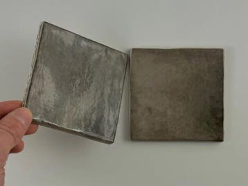 Wandtegel Bruin 10x10cm (Muurtegels, Muur- en plafondtegels), Ophalen of Verzenden, Wandtegels