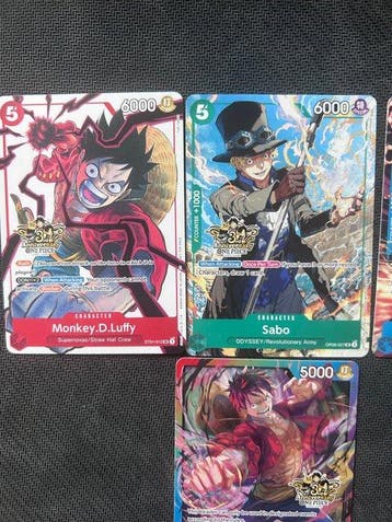 Bandai - 4 Complete set - One Piece, Nieuw