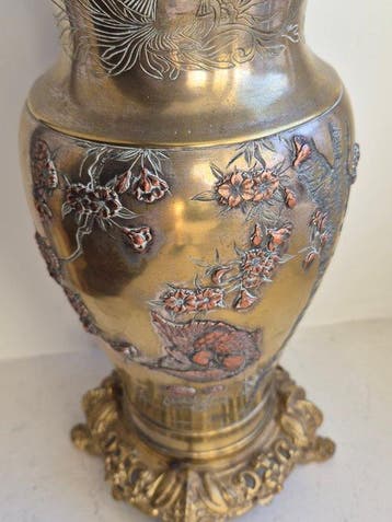 Vaas - Brons - Japan - Meiji periode (1868-1912)