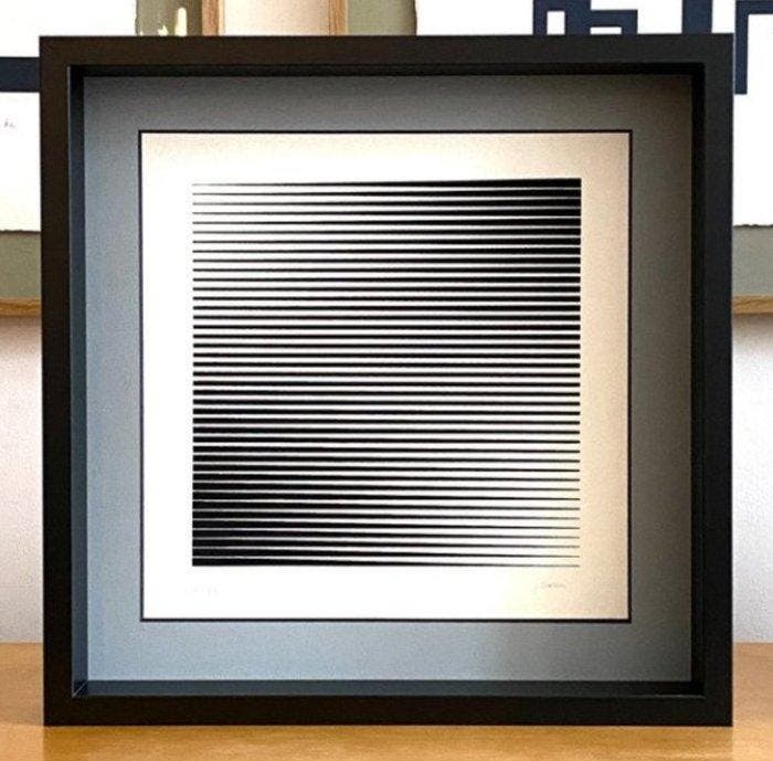 Getulio Alviani (1939-2018) - Minimalistic construction /, Antiek en Kunst, Antiek | Overige Antiek